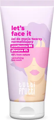 Image de Gel nettoyant normalisant pour le visage à 4 % de glycérine, 150 ml