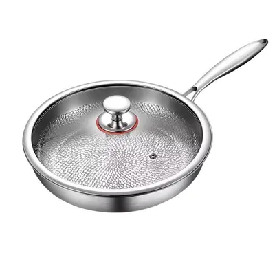 Obrázek produktu pro Pánev, čistý titan, nepřilnavý povrch, bez povlaku, XL – 11,8 palce / 30 cm