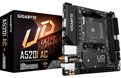 Image de Gigabyte A520I AC (A520,AM4,mITX,DDR4)