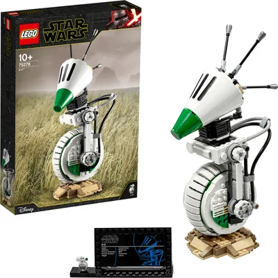 Produktbild von LEGO 75278 Star Wars D-O Droide, Sammlermodell für Kinder und Erwachsene, Bauset aus Der Aufstieg Skywalkers