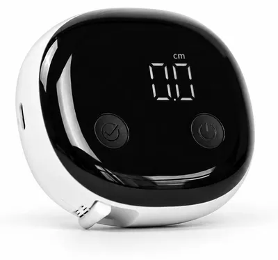 Produktbild von Körpermaßband Smart, digitales Maßband mit Bluetooth App, automatisch einziehbar, 150 cm Messbereich, 0,1 cm Auflösung, 300 mAh