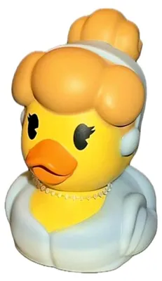 Produktbild von Badeente Figuren - Aschenprinzessin Spielzeug für die Badewanne