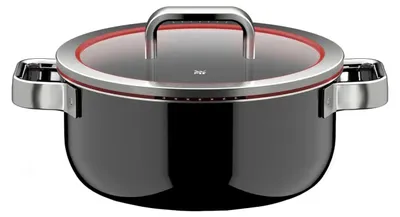 Zdjęcie produktu dla WMF - Garnek niski Fusiontec Function Pro 24cm/4,4L Black