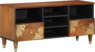 Imagen del producto de Mueble de TV Marrón miel 100 x 33 x 46 cm