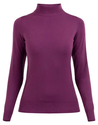 Image de Pull pour femme caspio, couleur LILA, taille Medium/Large