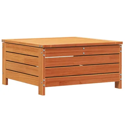 Produktbild von vidaXL Gartenhocker Wachsbraun 62x63,5x32 cm Massivholz Kiefer