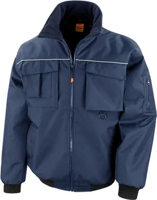 Produktbild von Result WORK-GUARD R300X | Sabre Pilot Herren Workwear Arbeits Jacke - Farbe: Navy - Größe: L