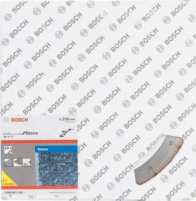Produktbild von Diamanttrennscheibe Standard for Stone, 230 x 22,23 x 2,3 x 10 mm, 10er-Pack