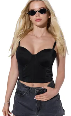 Produktbild von Trägerbustier, Black, 40