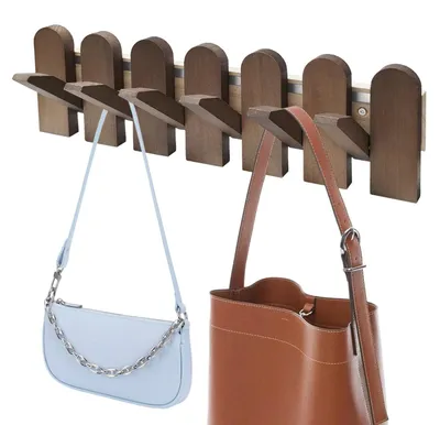 Immagine prodotto di Solidchoice - Appendiabiti a parete con 6 ganci pieghevoli, ideale per ingresso e camera da letto