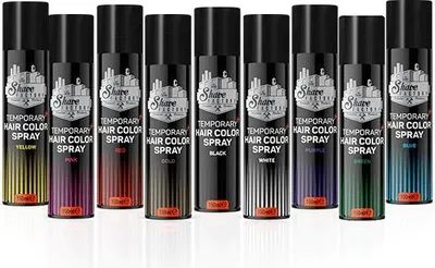 Produktbild von The Shave Factory – temporäres Haarfarbespray Gold – temporäres Haarfärbespray, Gold 150ml
