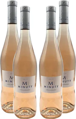 Produktbild von Rose Wein Set - 4x M Minuty Côtes de Provence Rosé 750ml (13% Vol)- [Enthält Sulfite]