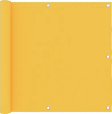 Obrázok produktu pre Balkónová markíza, žltá 90x600 cm, oxfordská látka