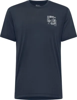 Produktbild von Jack Wolfskin VONNAN GRAPHIC T Herren EXPLORE midnight sky M