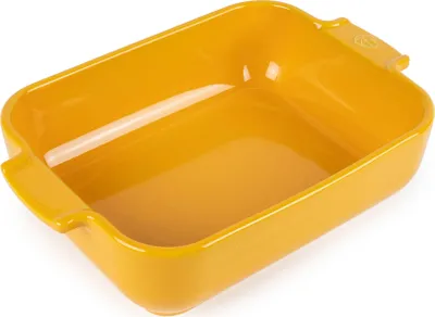 Produktbild von PEUGEOT Keramik Auflaufform APOLLIA 25cm Rechteckig Safrangelb Spülmaschinenfest