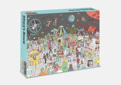 Produktbild von Where's Bowie?: 500 Piece Jigsaw Puzzle