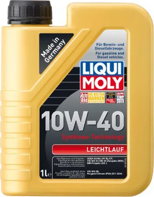 Produktbild von LIQUI MOLY Leichtlauf Motorenöl 10W-40 1 l