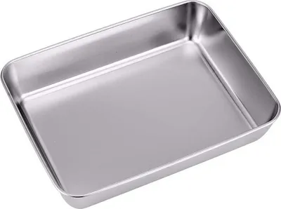 Produktbild von Meleg Otthon Edelstahl Backblech Keksblech 7.9*9.85*2 inches