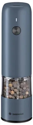 Produktbild von ZASSENHAUS Pfeffermühle KÖLN USB elektrisch 14 cm blau