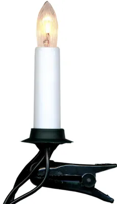 Produktbild von Best Season Kerzenkette indoor, 25teilig klare Birnchen, DoubleWire, 403-55