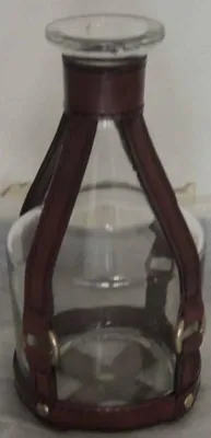 Produktbild von Casa Padrino Luxus Glas Karaffe / Weinkaraffe Cognac Braun Ø 10 x H. 23 cm - Luxus Kollektion