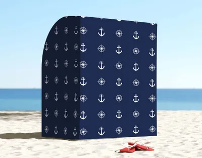 Produktbild von JW Schutzhaube für Strandkörbe "Maritim" (135x100x170/134 cm) 2520-01