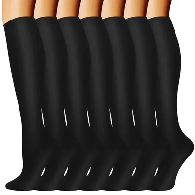 Produktbild von Kompressionsstrümpfe 20-30 mmHg für Damen und Herren (7 Paar)