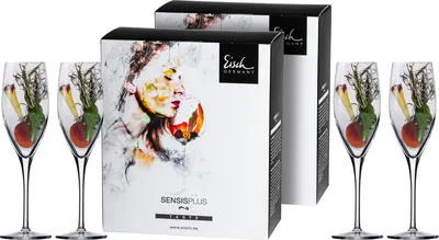 Produktbild von Eisch Champagnerglas Superior Sensis plus transparentní 4 tlg.