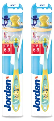 Produktbild von 2 x Jordan Baby Tandenborstel 0-2 jaar - Vorteilspackung - 2 Stücke