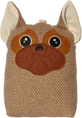 Produktbild von Hunde-Stopper in Beige - auch als Bücherwurzel oder Fensterstopper geeignet