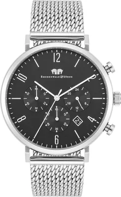 Produktbild von Rhodenwald   Söhne Armband-Uhr Arakon Silber Edelstahl Silber 10010361