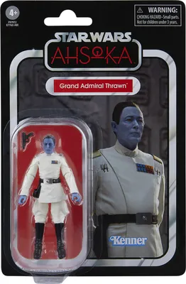 Zdjęcie produktu dla Hasbro - Figurka Kolekcjonerska Star Wars Ahsoka Grand Admiral Thrawn 9,5 cm