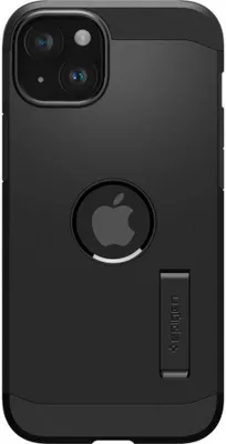 Image de Coque de téléphone compatible SPIGEN Tough Armor MAG adaptée à l'IPHONE 15 noir
