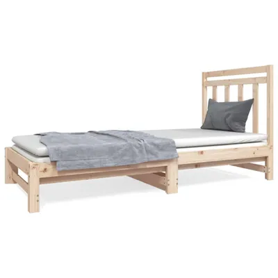Obrázek produktu pro Výsuvná postel 2x (90 x 190) cm masivní borovice