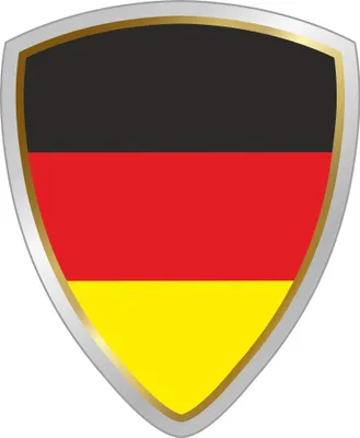 Produktbild von Hermann Schütz Aufkleber Wappen Deutschland 60x50mm