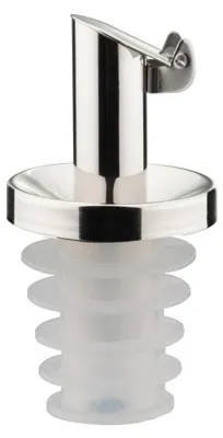 Imagen del producto de Westmark, dispensador de acero inoxidable para aceite, con tapón de silicona y válvula metálica, modelo 47832180