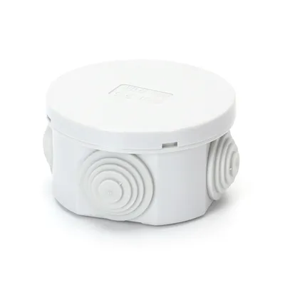 Produktbild von Wasserdichte Dosenmuffe / Schutzbox IP44 - 4 Eingänge