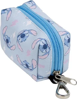 Immagine prodotto di Distributore di borse Stitch Azzurro 100 % poliestere 9 x 21 x 3 cm