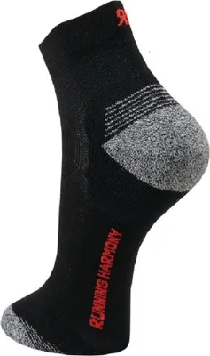 Tobeni 2 Paar Funktions Socken Running mit gepolsterten Zonen für Damen und Herren