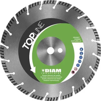 Image de Disque diamant Ø350/20 DIAM pour pierre dure et granit - GR70350/20