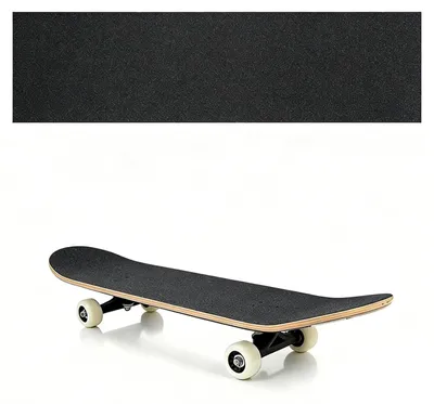 Imagen del producto de Cinta antideslizante para skateboards, superficie antideslizante, 22 x 83 cm, para skateboards