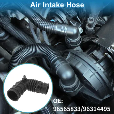 Image de Tuyau D’Admission D’Air Moteur Pour Daewoo Matiz 0.8 1.0 Tuyau D’Admission D’Air Cleaner No.96565833/96314495 Caoutchouc