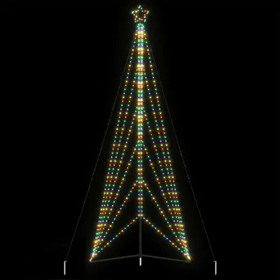 Obrázek produktu pro Maison Exclusive – LED vánoční stromek 861 LED diod, vícebarevný, 478 cm