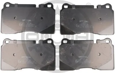 Produktbild von OPTIMAL Bremsbeläge Satz Vorne Bremsklötze für AUDI A3 Sportback (8PA) BP-12477