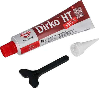 Immagine prodotto di Sigillante Dirko HT, da -60 a +315°C, Rosso - 70ml
