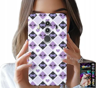 Zdjęcie produktu dla Etui Do Huawei Mate 10 Pro - Modne Serca Kokardki Kokarda + Folia