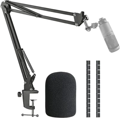 Produktbild von Mikrofonarm mit Popfilter für Audio-Technica Mikrofone