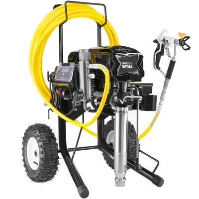 Obrázek produktu pro Agregát na malování a stěrkování 8,5 L, 5000 W, WT85, WABROTECH, Hydrodynamický stříkací systém, Airless agregát na malování