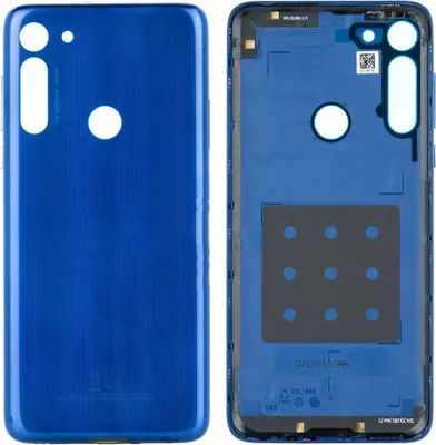 Produktbild von Motorola Moto G8 batteriskydd blått