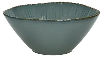Productafbeelding van Pomax Mysa pastabowl, porselein, grijsblauw, Ø 19,8 x H 8,8 cm